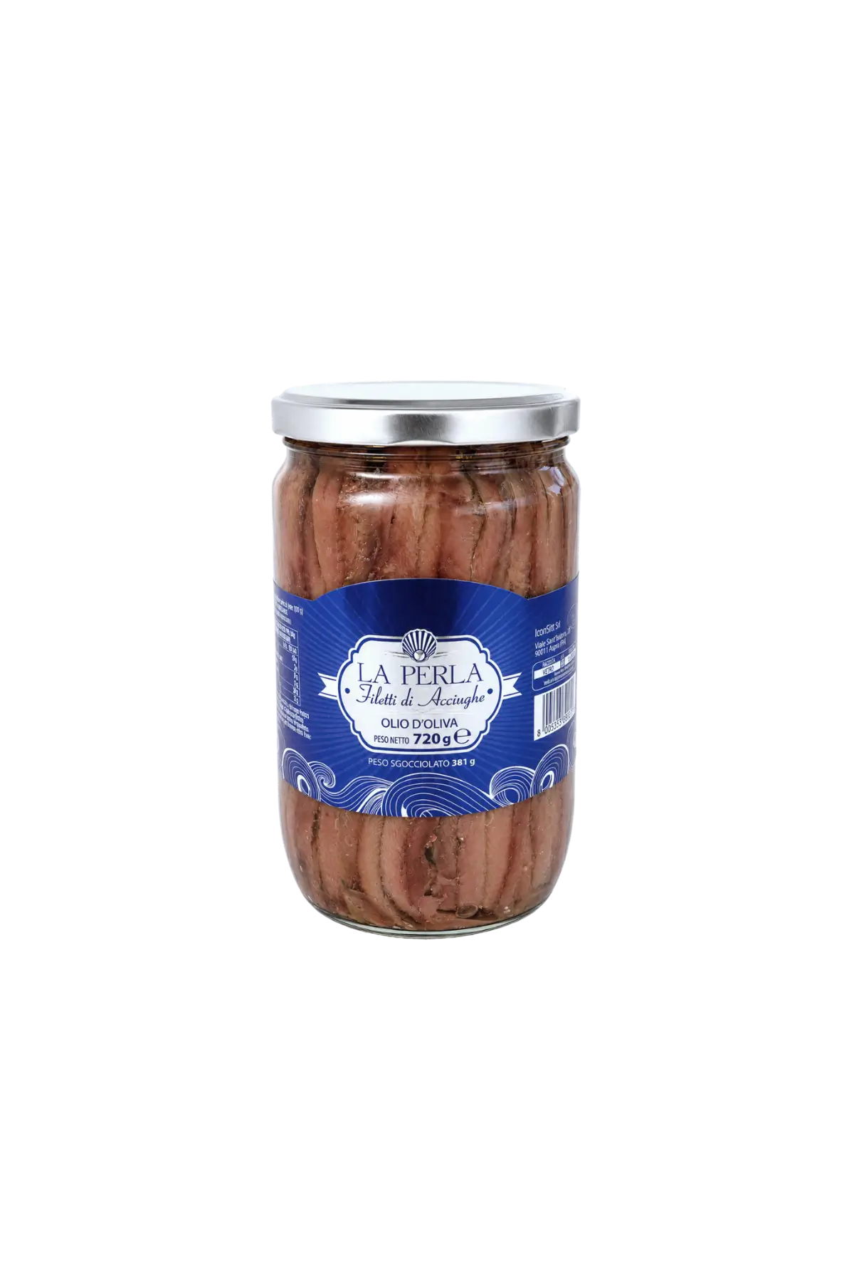 La Perla Filetti di Acciughe 720g