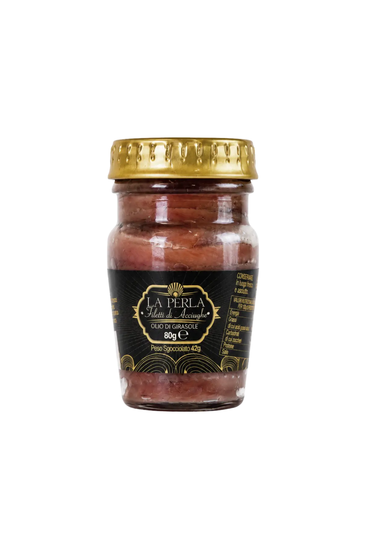 La Perla Filetti di Acciughe 80g